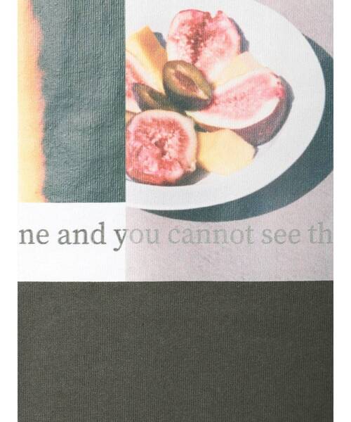 MURUA（ムルーア）の「ブロックフォトTシャツ（Tシャツ/カットソー・レディース・ダークグレー/オレンジ/ホワイト・FREE）」の19枚目の写真