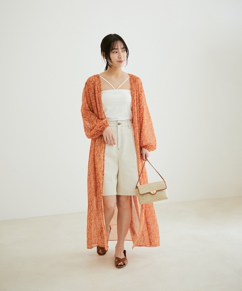 COTTO(コトゥー)の「【COTTO(コトゥー)】レザーコンビショルダーかごバッグ(ショルダーバッグ・レディース・ブラック/ブラウン・FREE)」の8枚目の写真