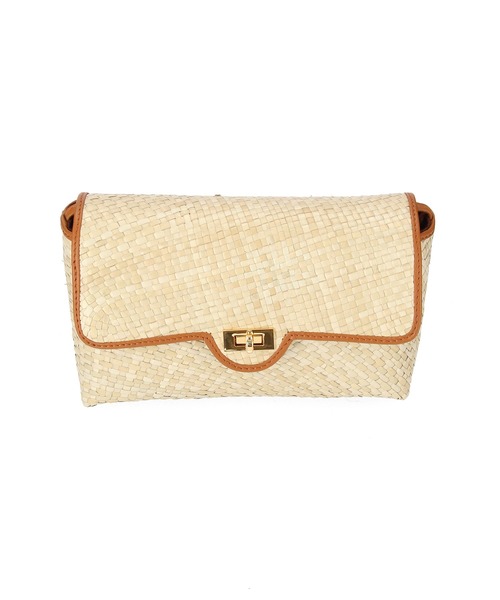 COTTO(コトゥー)の「【COTTO(コトゥー)】レザーコンビショルダーかごバッグ(ショルダーバッグ・レディース・ブラック/ブラウン・FREE)」の17枚目の写真