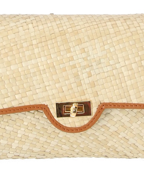 COTTO(コトゥー)の「【COTTO(コトゥー)】レザーコンビショルダーかごバッグ(ショルダーバッグ・レディース・ブラック/ブラウン・FREE)」の19枚目の写真