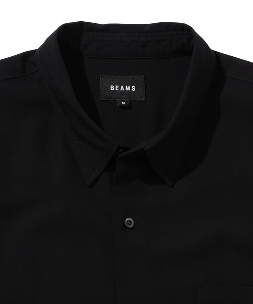 BEAMS(ビームス)の「BEAMS / ソリッド イージー ハーフスリーブ シャツ(シャツ/ブラウス・メンズ・ブラック/グレー系その他/レッド系その他6/イエロー・SMALL/MEDIUM/LARGE/X-LARGE)」の18枚目の写真