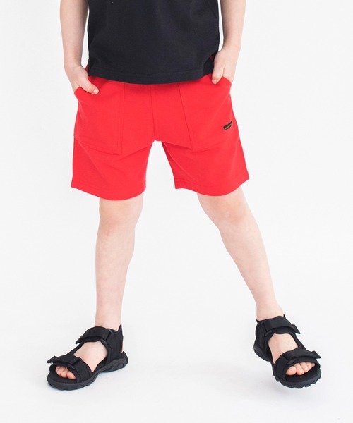 BRANSHES（ブランシェス）の「【やわらか・丈夫】カラフルハーフパンツ（その他パンツ・キッズ・ブラウン/レッド/カーキ/イエロー/ライトグリーン・90/100/110/150/120/130/140）」の2枚目の写真