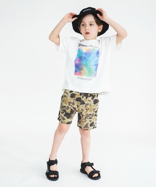 BRANSHES（ブランシェス）の「【やわらか・丈夫】カラフルハーフパンツ（その他パンツ・キッズ・ブラウン/レッド/カーキ/イエロー/ライトグリーン・90/100/110/150/120/130/140）」の18枚目の写真