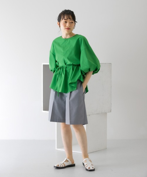 KBF（ケイビーエフ）の「Wベルトハーフパンツ（その他パンツ・レディース・ブラック/グレー・38/36）」の19枚目の写真