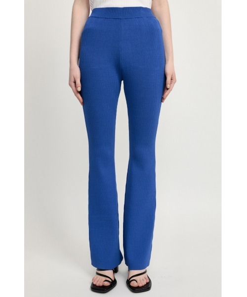 SLY（スライ）の「WASHABLE FLARE PT ウォッシャブル フレア パンツ（スラックス・レディース・アイボリー/ブラック/ブルー・2/1）」の16枚目の写真