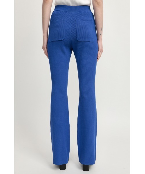 SLY（スライ）の「WASHABLE FLARE PT ウォッシャブル フレア パンツ（スラックス・レディース・アイボリー/ブラック/ブルー・2/1）」の18枚目の写真