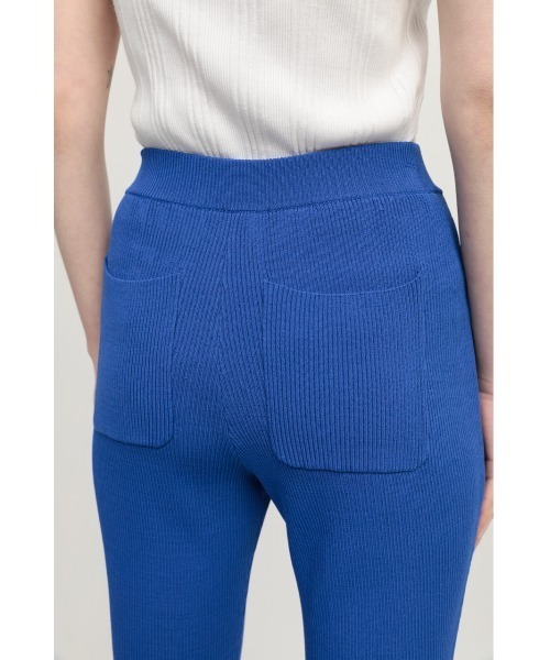 SLY（スライ）の「WASHABLE FLARE PT ウォッシャブル フレア パンツ（スラックス・レディース・アイボリー/ブラック/ブルー・2/1）」の20枚目の写真