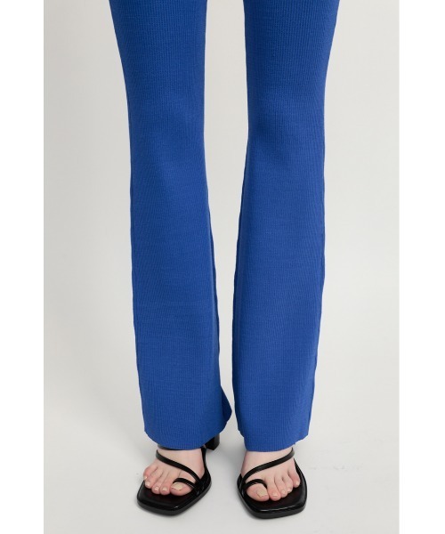 SLY（スライ）の「WASHABLE FLARE PT ウォッシャブル フレア パンツ（スラックス・レディース・アイボリー/ブラック/ブルー・2/1）」の21枚目の写真