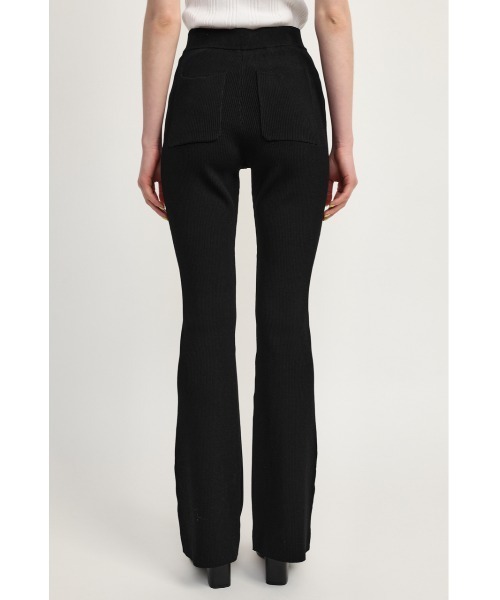 SLY（スライ）の「WASHABLE FLARE PT ウォッシャブル フレア パンツ（スラックス・レディース・アイボリー/ブラック/ブルー・2/1）」の13枚目の写真