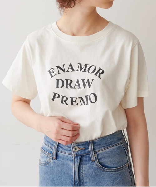 FREE'S MART（フリーズマート）の「◇カラーロゴプリントＴシャツ（Tシャツ/カットソー・レディース・ホワイト/ブラック/ライトグリーン・FREE）」の8枚目の写真