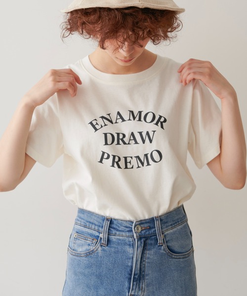 FREE'S MART（フリーズマート）の「◇カラーロゴプリントＴシャツ（Tシャツ/カットソー・レディース・ホワイト/ブラック/ライトグリーン・FREE）」の9枚目の写真