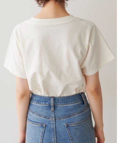 FREE'S MART（フリーズマート）の「◇カラーロゴプリントＴシャツ（Tシャツ/カットソー・レディース・ホワイト/ブラック/ライトグリーン・FREE）」の11枚目の写真