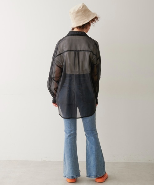 FREE'S MART（フリーズマート）の「◇カラーロゴプリントＴシャツ（Tシャツ/カットソー・レディース・ホワイト/ブラック/ライトグリーン・FREE）」の15枚目の写真