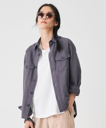 【UNISEX】リネンCPOジャケット