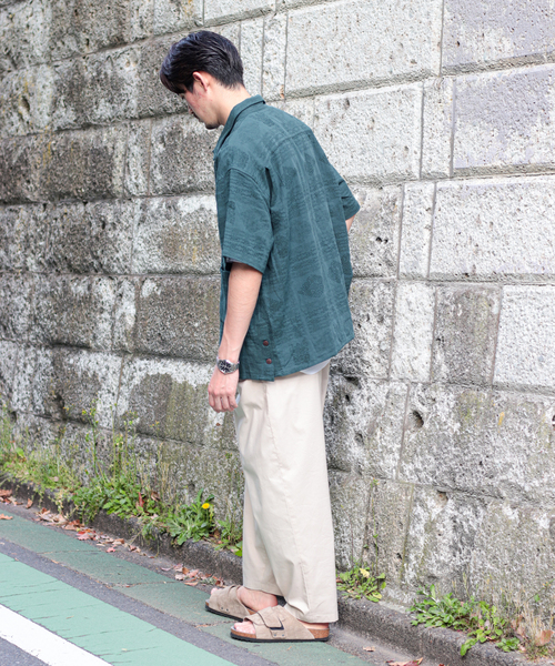 JOURNAL STANDARD(ジャーナルスタンダード)の「ジャガード CPOシャツ(シャツ/ブラウス・メンズ・ブラック/ネイビー/グリーン・MEDIUM/LARGE)」の17枚目の写真