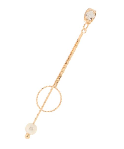 RESEXXY（リゼクシー）の「パールコンビスティックピアス（ピアス（両耳用）・レディース・シルバー/ゴールド・FREE）」の8枚目の写真