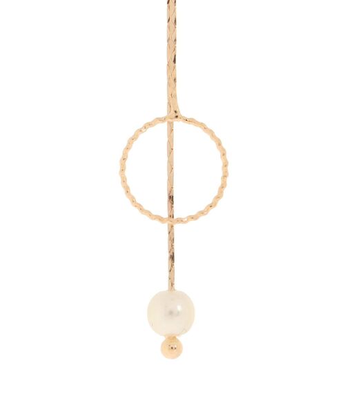 RESEXXY（リゼクシー）の「パールコンビスティックピアス（ピアス（両耳用）・レディース・シルバー/ゴールド・FREE）」の6枚目の写真