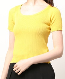 ibeul_ | コンパクトリブカラーニット(ニット/セーター)