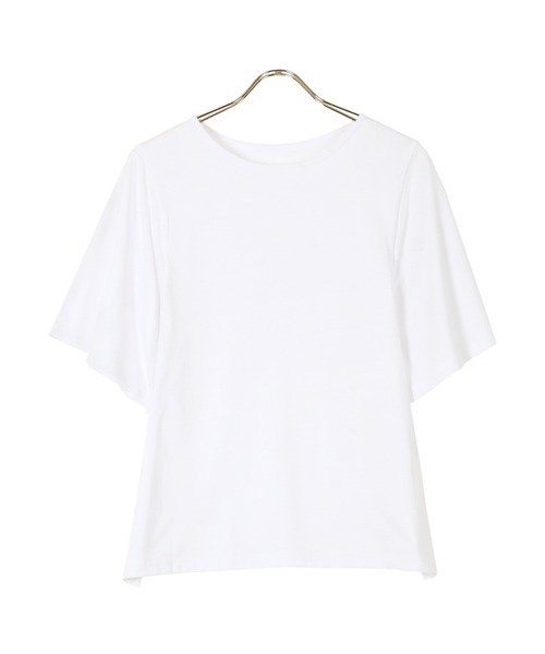 KOBE LETTUCE（コウベレタス）の「ウイングスリーブプルオーバー（Tシャツ/カットソー・レディース・ネイビー/ベージュ/ブラック/ホワイト/ライトグリーン・FREE）」の2枚目の写真