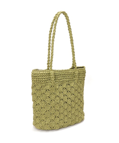 Bermosa（ベルモサ）の「かごバッグ かごトート（かごバッグ・レディース・アイボリー/ブラック/ベージュ/グリーン系その他/ピンク系その他/グレー・FREE）」の7枚目の写真