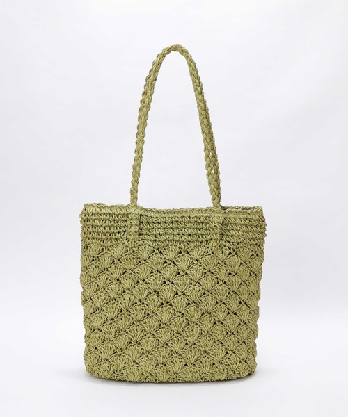 Bermosa（ベルモサ）の「かごバッグ かごトート（かごバッグ・レディース・アイボリー/ブラック/ベージュ/グリーン系その他/ピンク系その他/グレー・FREE）」の18枚目の写真