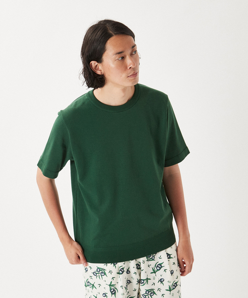 EDIFICE SELECT（エディフィスセレクト）の「ウォッシャブル サマーニット Tシャツ（ニット/セーター・メンズ・ネイビー/グリーン/マスタード/その他4/その他6・MEDIUM/LARGE）」の14枚目の写真