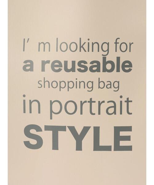 AMERICAN HOLIC（アメリカンホリック）の「プリントショッパーバッグ（トートバッグ・レディース・アイボリー/ピンク・FREE）」の16枚目の写真