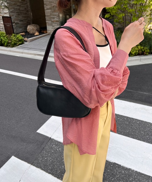 feepur(フェピュール)の「ワンハンドルバッグ(ハンドバッグ・レディース・アイボリー/ブラック/グリーン・FREE)」の20枚目の写真