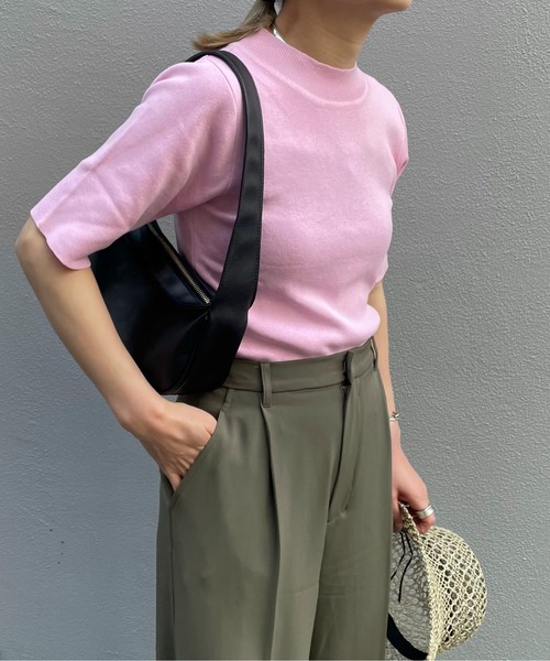 feepur(フェピュール)の「ワンハンドルバッグ(ハンドバッグ・レディース・アイボリー/ブラック/グリーン・FREE)」の8枚目の写真