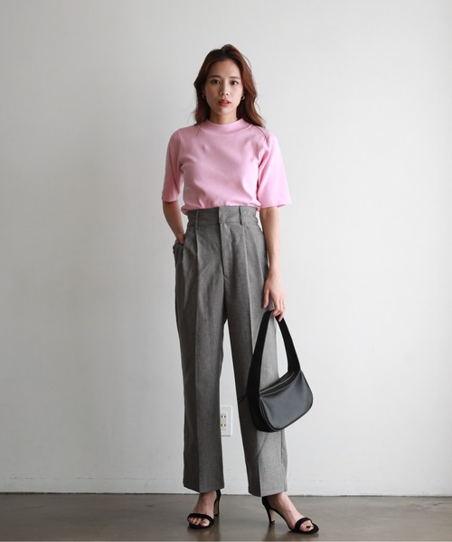 feepur(フェピュール)の「ワンハンドルバッグ(ハンドバッグ・レディース・アイボリー/ブラック/グリーン・FREE)」の5枚目の写真