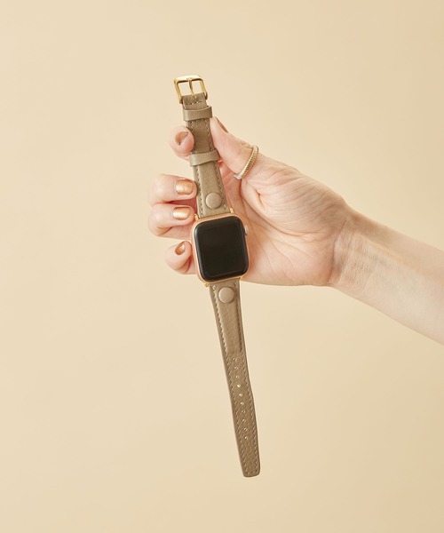 HASHIBAMI(ハシバミ)の「【HASHIBAMI】サンドグラス アップルウォッチバンド S (38/40/41mm用) Apple Watch Band(デジタル腕時計・レディース・モスグリーン/ナチュラル/グレイッシュベージュ/ブルーパープル・FREE)」の13枚目の写真