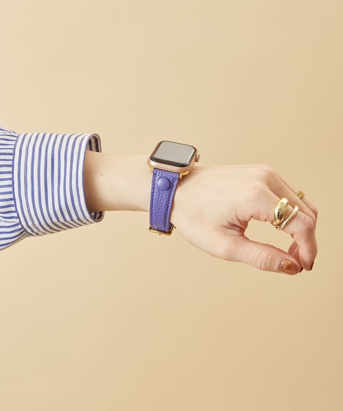 HASHIBAMI(ハシバミ)の「【HASHIBAMI】サンドグラス アップルウォッチバンド S (38/40/41mm用) Apple Watch Band(デジタル腕時計・レディース・モスグリーン/ナチュラル/グレイッシュベージュ/ブルーパープル・FREE)」の11枚目の写真