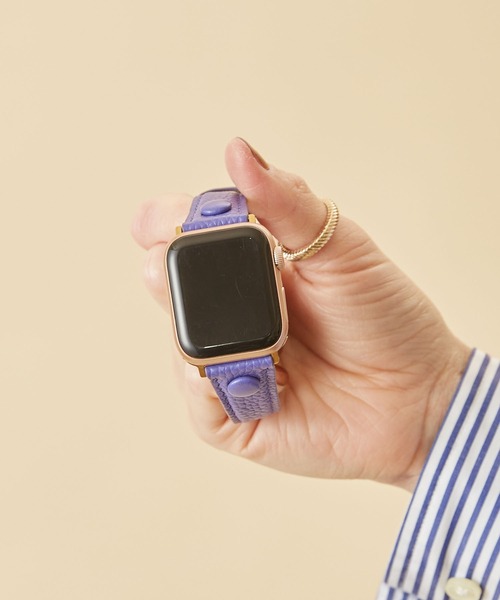 HASHIBAMI(ハシバミ)の「【HASHIBAMI】サンドグラス アップルウォッチバンド S (38/40/41mm用) Apple Watch Band(デジタル腕時計・レディース・モスグリーン/ナチュラル/グレイッシュベージュ/ブルーパープル・FREE)」の10枚目の写真