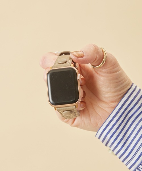 HASHIBAMI(ハシバミ)の「【HASHIBAMI】サンドグラス アップルウォッチバンド S (38/40/41mm用) Apple Watch Band(デジタル腕時計・レディース・モスグリーン/ナチュラル/グレイッシュベージュ/ブルーパープル・FREE)」の14枚目の写真