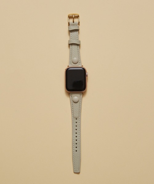HASHIBAMI(ハシバミ)の「【HASHIBAMI】サンドグラス アップルウォッチバンド S (38/40/41mm用) Apple Watch Band(デジタル腕時計・レディース・モスグリーン/ナチュラル/グレイッシュベージュ/ブルーパープル・FREE)」の21枚目の写真