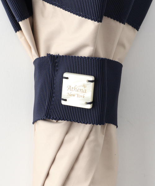 SLOBE IENA(スローブイエナ)の「【Athena New York / アシーナニューヨーク】 MULTI Camila《晴雨兼用》(長傘・レディース・ブラック/ベージュ・FREE)」の15枚目の写真