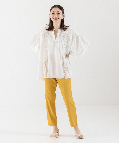 LEPSIM（レプシィム）の「ヒールトングサンダル　344214（サンダル・レディース・ブラック/アイボリー・LARGE/MEDIUM）」の5枚目の写真