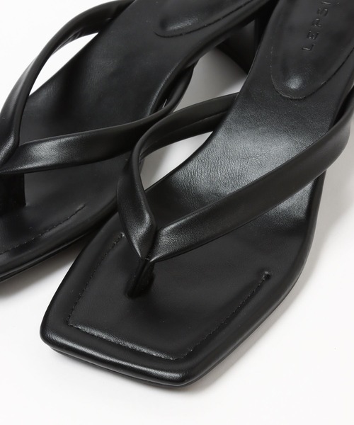 LEPSIM（レプシィム）の「ヒールトングサンダル　344214（サンダル・レディース・ブラック/アイボリー・LARGE/MEDIUM）」の21枚目の写真