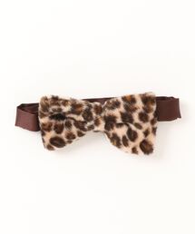 bibmilk(ru~N)BIBMILK ANIMAL FUR BOWTIE BROT-005(lN^C)