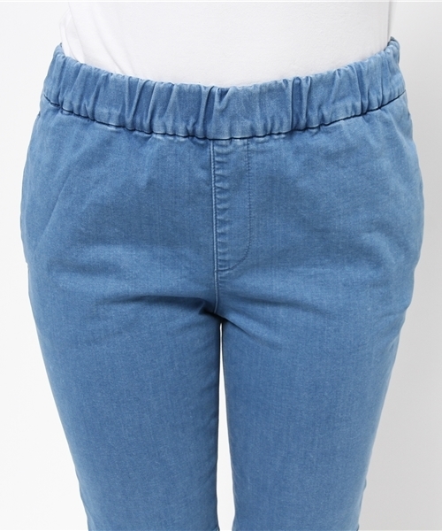 FRAMeWORK(フレームワーク)の「ハイパーストレッチ イージーパンツ。(その他パンツ・レディース・ネイビー/サックスブルー・38/40/36)」の6枚目の写真