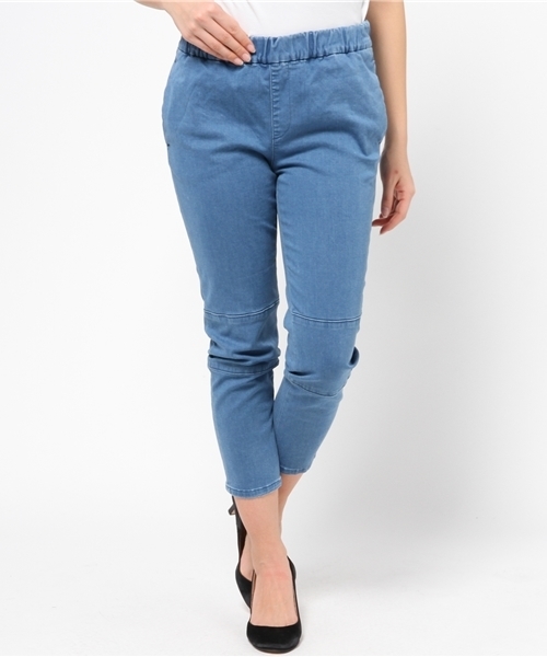 FRAMeWORK(フレームワーク)の「ハイパーストレッチ イージーパンツ。(その他パンツ・レディース・ネイビー/サックスブルー・38/40/36)」の11枚目の写真