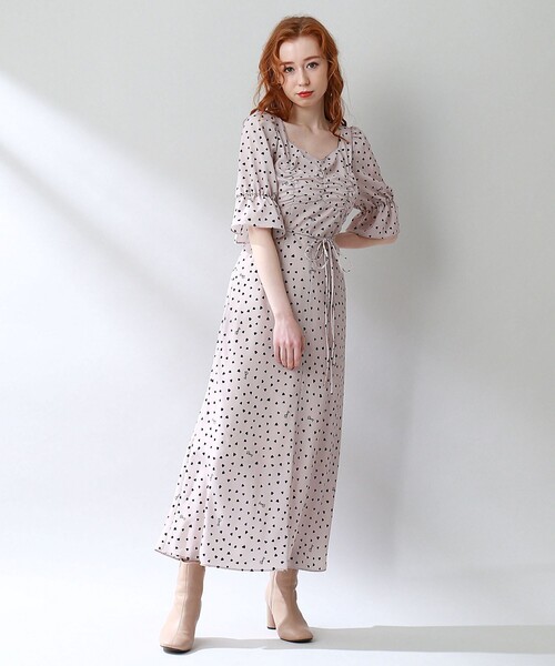 DEICY（デイシー）の「ランダムハートギャザーワンピース（ワンピース
