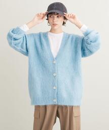 BEAUTY&YOUTH UNITED ARROWS | モヘヤミックス シャギーVネックカーディガン(カーディガン/ボレロ)