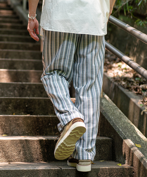 417 EDIFICE(フォーワンセブンエディフィス)の「リネン ストライプ イージー パンツ(その他パンツ・メンズ・その他7/その他10/その他13・MEDIUM/LARGE)」の22枚目の写真