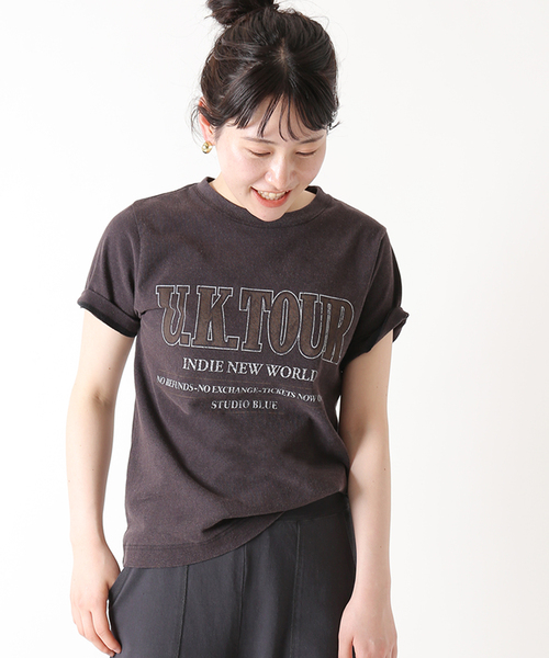 プラージュ Plage Tシャツ プラージュ(Plage) | カットソー・Tシャツ/トップス/ブラック