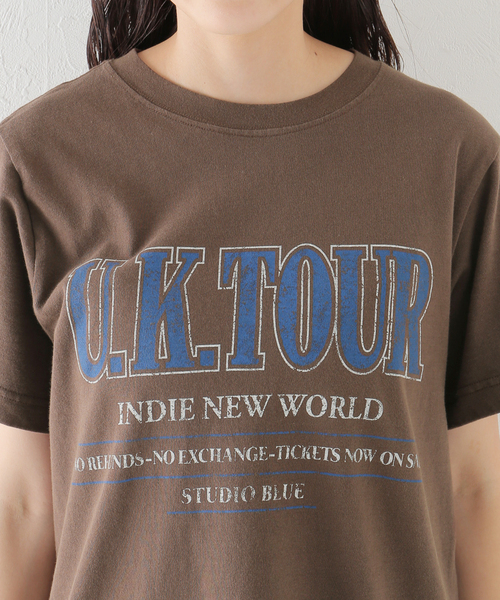 【新品】定価15,400円 Plage スウェッT　スウェット Tシャツ Hatsunex サガラ刺繍ライトオンススウェットTシャツ（ブラック