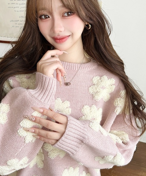 セール】【累計販売枚数1万枚突破！】6G ループヤーン3Dもこもこ