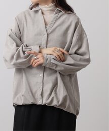 RAY CASSIN | 16wコールバックレースアップシャツ(シャツ/ブラウス)