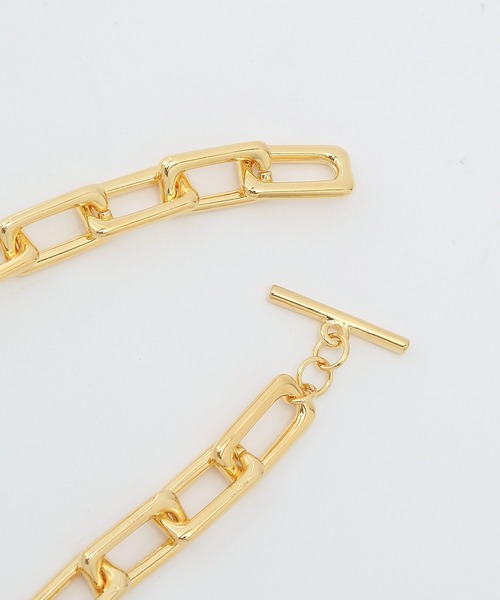 ROPE'（ロペ）の「ビッグチェーンアジャストショートネックレス（ネックレス・レディース・ゴールド/シルバー・FREE）」の6枚目の写真