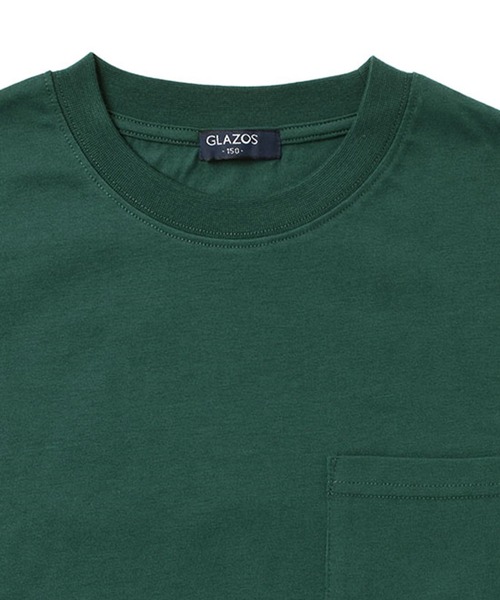 GLAZOS（グラソス）の「天竺・ビッグシルエットバンダナバックプリント長袖Tシャツ（Tシャツ/カットソー・キッズ・ホワイト/ブラック/グリーン・130cm/140cm/150cm/160cm/170cm）」の19枚目の写真